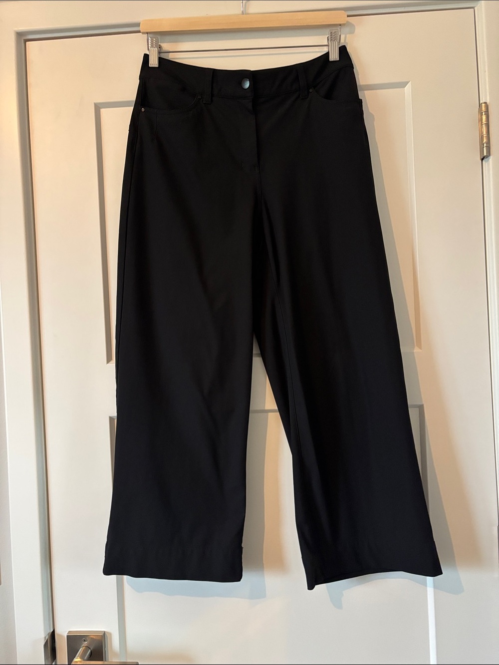lululemon athletica Black Wide-Leg Women's Pants